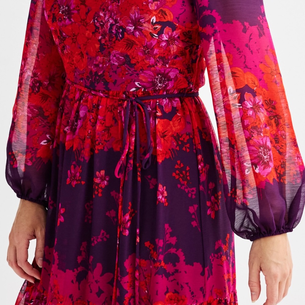 Maison Tara floral print maxi dress - Picture 4 of 10